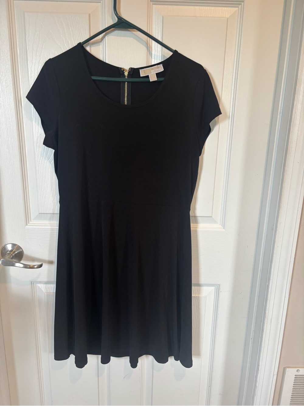 Michael Kors Black Short Sleeve Dress
